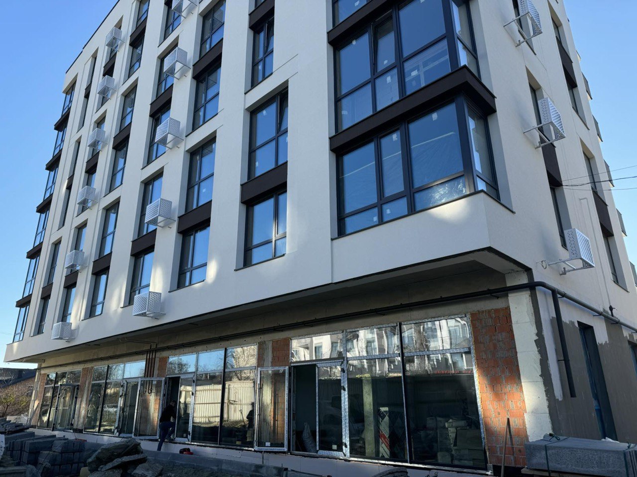 Вікна та Фасад ЖК Грушевський